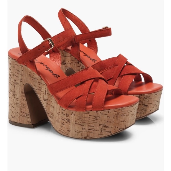 Free People Shoes - Free People Lisbon Platform Sandal Size 36